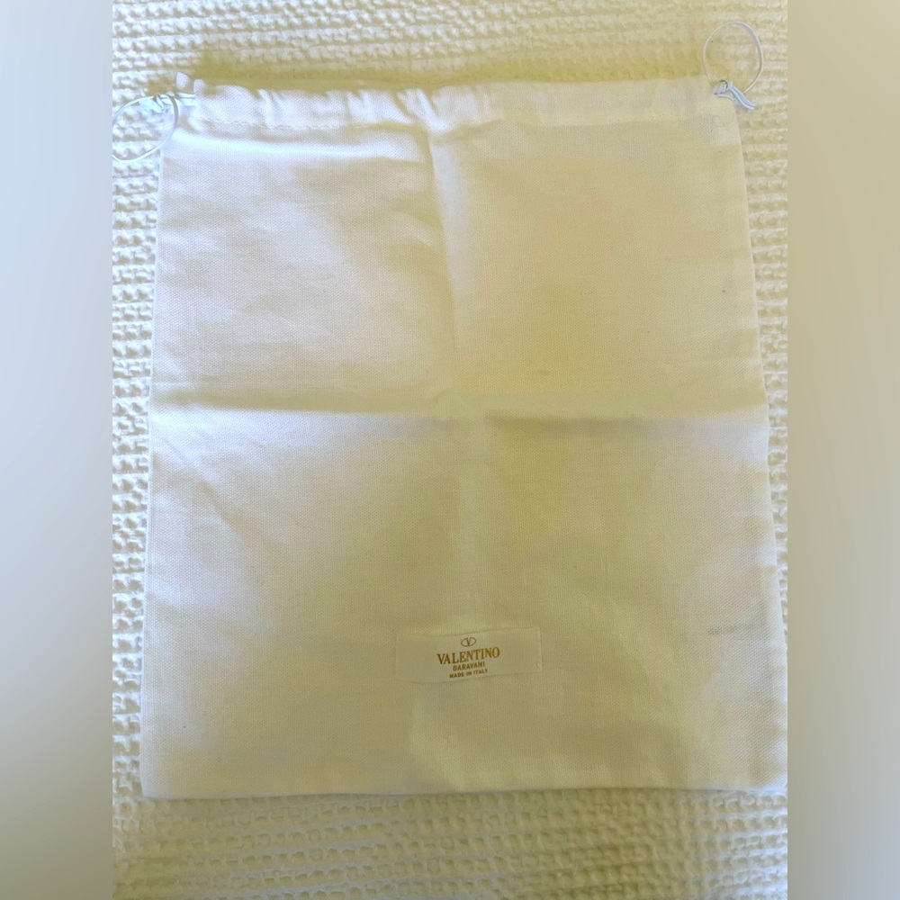 Valentino White Dust or Storage Bag